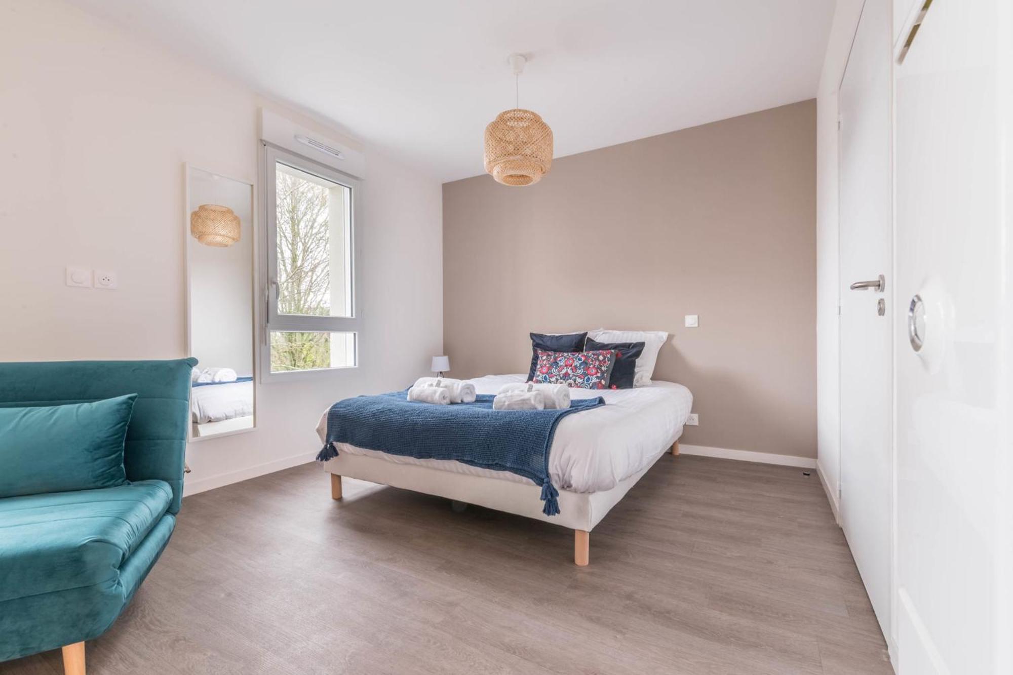 Ferienwohnung Pierrick - Studio Wifi Et Gare Le Mans Exterior foto